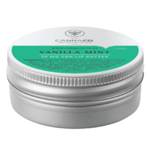 Organic Lip Balm butter with Vanilla Mint