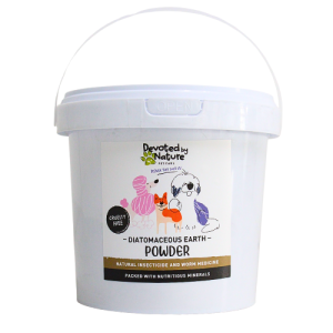 Diatomaceous Earth Powder – Natural insecticide and worm medicine for pets (350g)